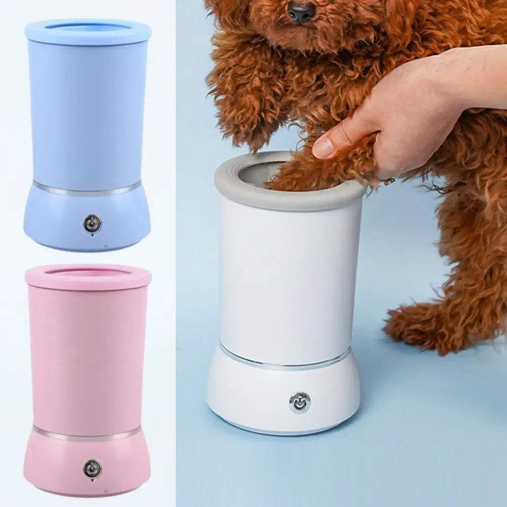 Pet Feet Washer - Electrical Automatic Pet Paw Cleaner